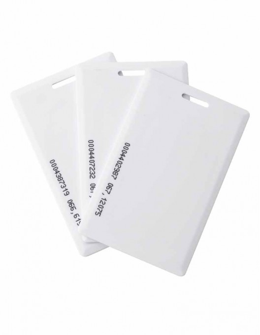 <p>Pachet 100 cartele de proximitate 125KHz IDT-1000EM-PACK</p>