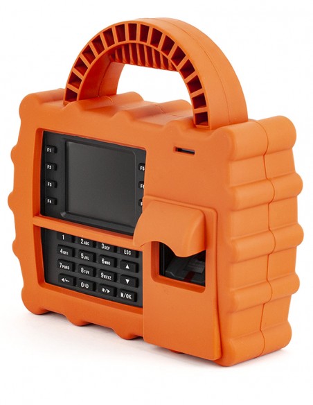 Terminal de pontaj, portabil, cu senzor de amprente, cititor de carduri si tastatura S922-3G-O-E