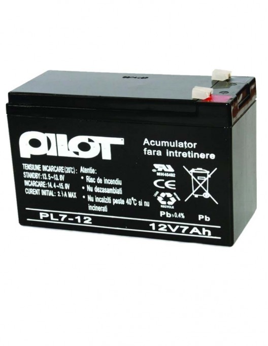 <p>Acumulator 12V/7Ah PL7AH</p>