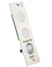 Buton de iesire incastrabil, cu LED de stare PBK-813(LED)