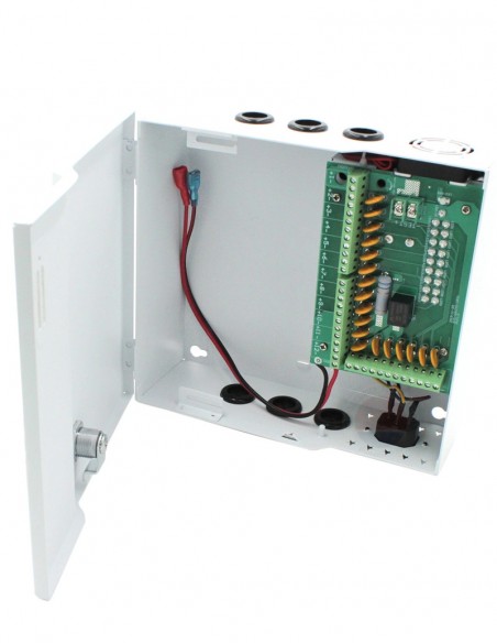 <p>Sursa de alimentare cu backup, 18 canale, 12V/20A STD-XWU250-12-18</p>