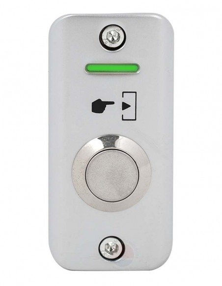 Buton iesire aplicabil, cu LED, pentru exterior SMB-S001L