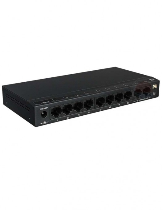 <p>Switch ethernet PoE+ 8 porturi SF10P-FHM</p>