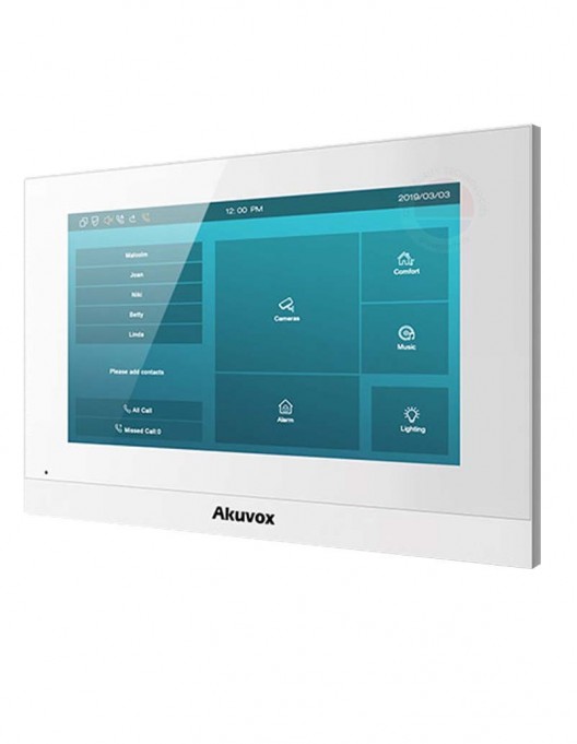 <p>Monitor videointerfon IP SIP, 7 Akuvox C313S-WH</p>""""