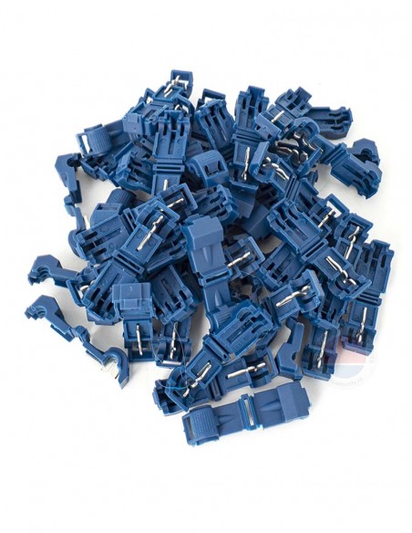 <p>Conector tip T pentru imbinarea cablurilor litate ET-T2-T</p>