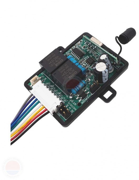 <p>Set radiocomanda cu 2 relee WBK-400-2-12/24</p>