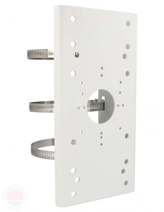 <p>Suport montare pe stalp camere Hikvision DS-1275ZJ-Y</p>