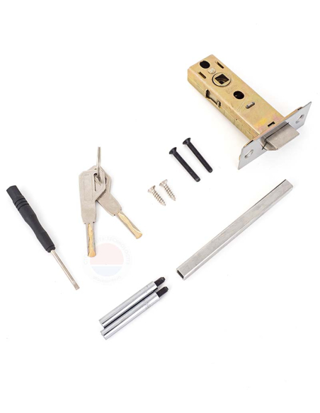 Incuietoare smart cu amprenta, bluetooth, cod PIN si cheie D100-BT-BK