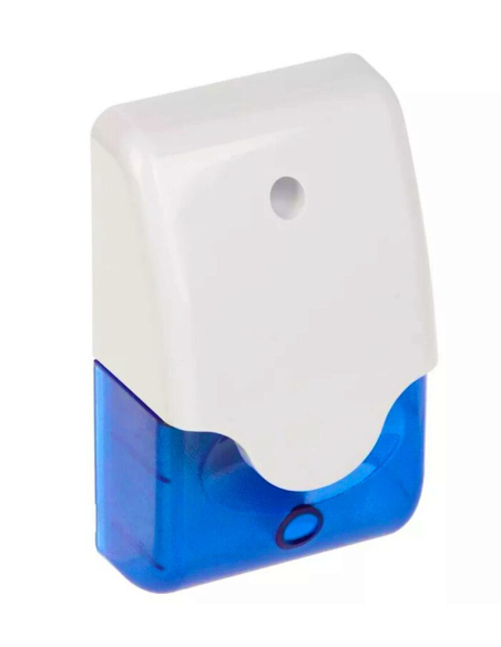 Sirena de alarma piezo cu flash albastru GS-100B