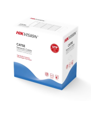 Cablu U/UTP CAT5E, cupru solid 0.45mm Hikvison DS-1LN5EUEC0