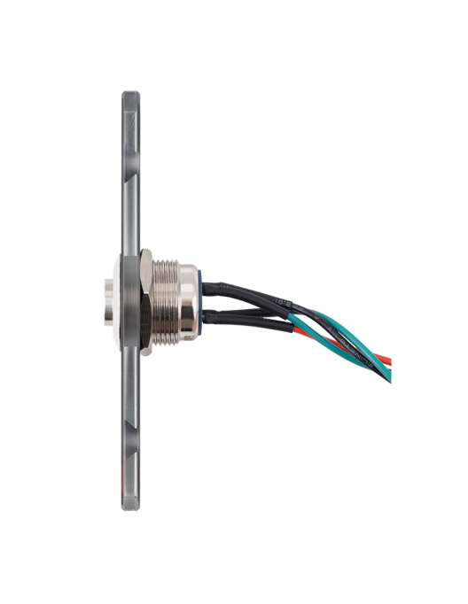 Buton de iesire cu sticla securizata si LED OP08L