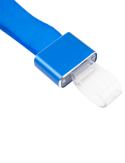 Snur cu port-ecuson albastru CH-1578-BL