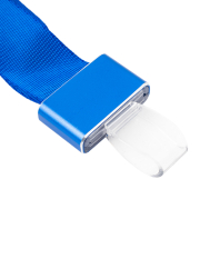 Snur cu port-ecuson albastru CH-2078-BL