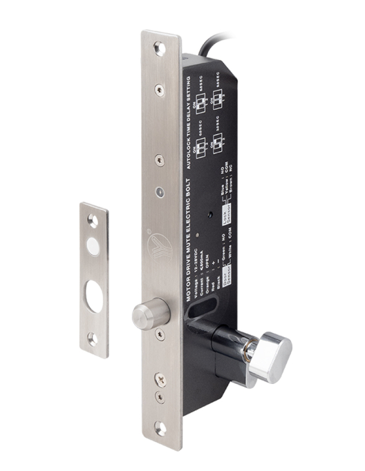 Bolt electric cu motor, fail-secure, monitorizare YB-1610MD(LED)-R