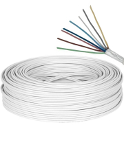 Cablu de alarma ecranat 8x0.22 mm 8AF22