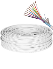 Cablu de alarma ecranat 10x0.22 mm 10AF22