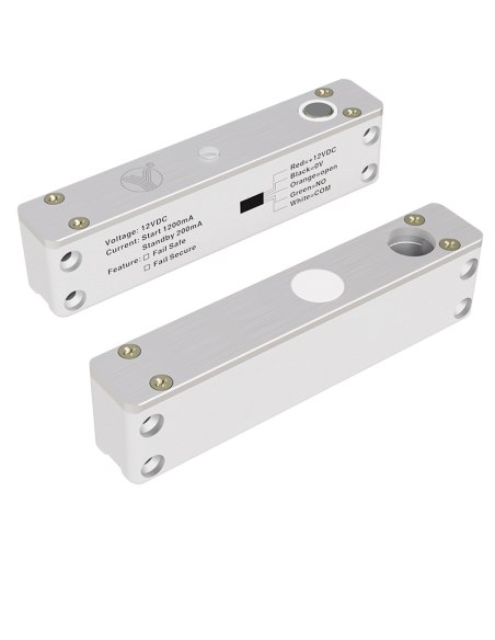 Mini bolt electric fail-safe, monitorizare, senzor magnetic YB-90NI(LED)