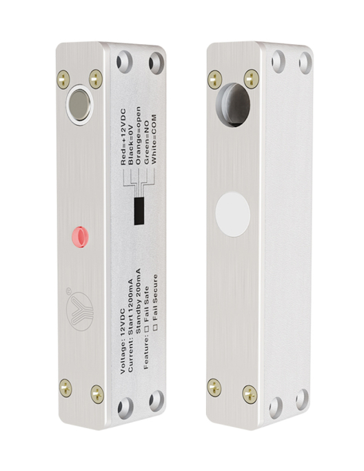 Mini bolt electric fail-safe, monitorizare, senzor magnetic YB-90NI(LED)