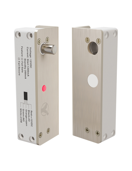 Mini bolt electric fail-safe, pentru usi de sticla YB-90NU(LED)