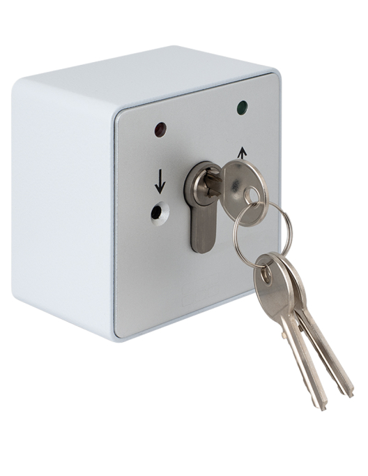 Buton aplicabil cu cheie 2 x NO SMB-S0272RSP